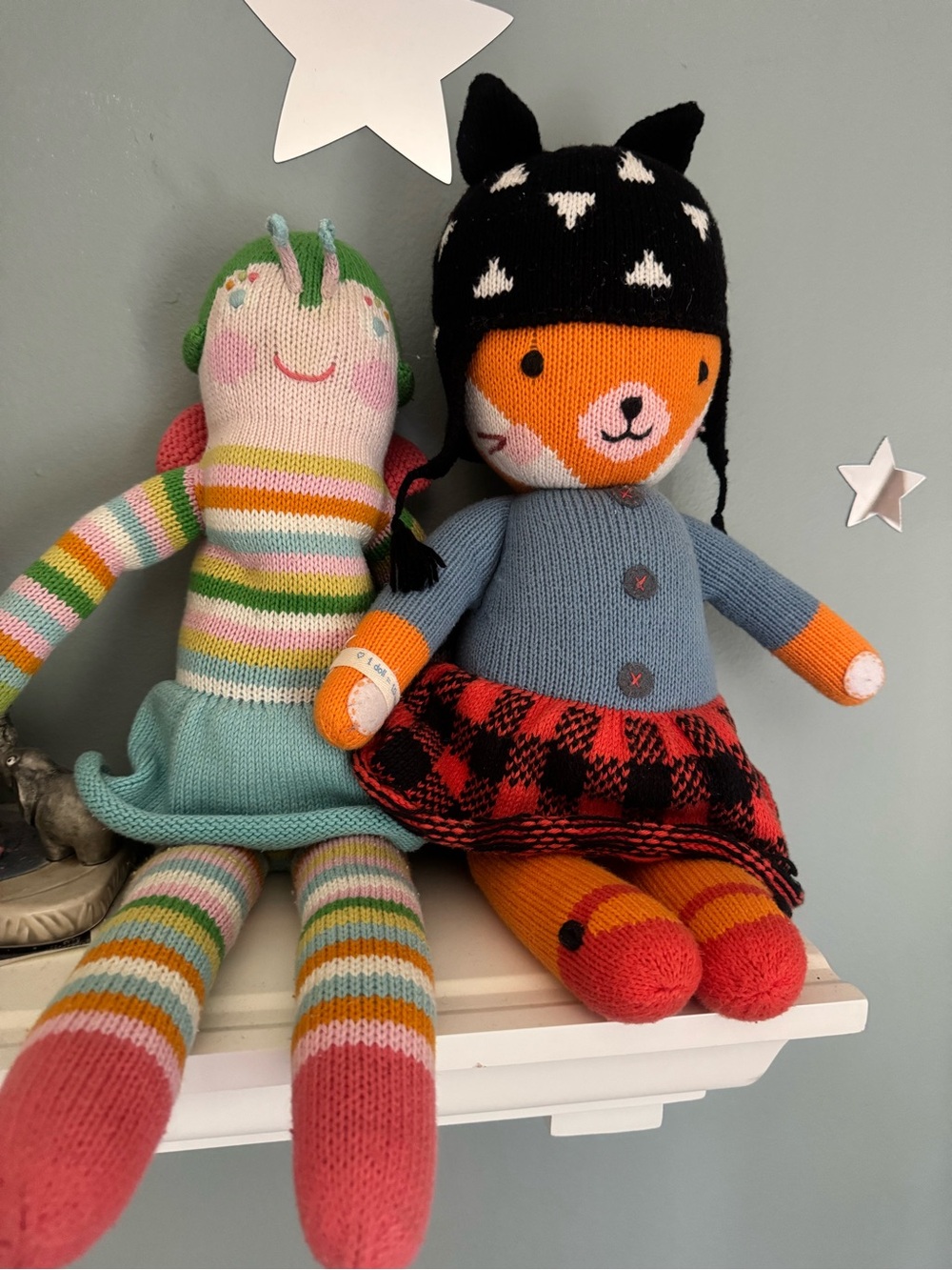 Cuddle + Kind Sadie Fox Doll and Blabla Kids Baby Girl 20” Butterfly